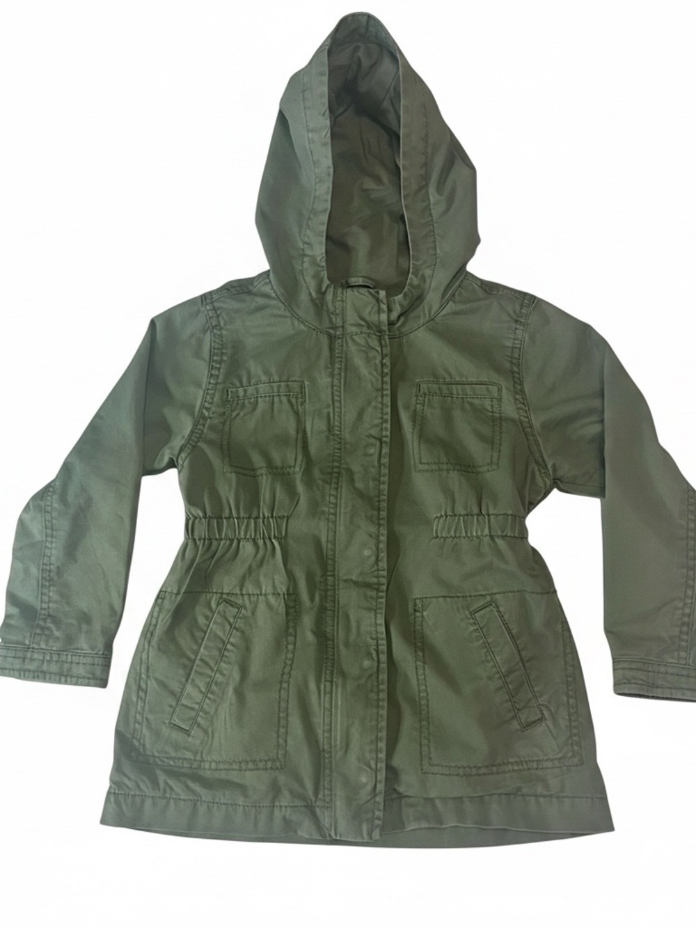 Old Navy Hooded Kids Anorak Jacket - Olive